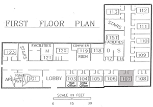 Allen 1st floor plan